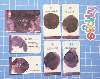 Sailor Shikiori Harahara Fountain Pen Ink Sample