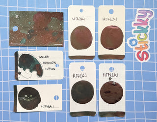 Sailor Shikiori Miruai Fountain Pen Ink Sample
