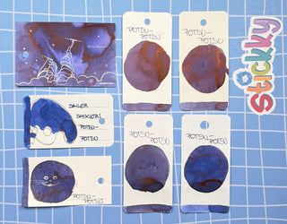 Sailor Shikiori Potsu-potsu Fountain Pen Ink Sample