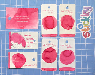 Sailor Shikiori Sakura-mori Fountain Pen Ink Sample