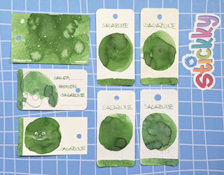 Sailor Shikiori Sasabune Fountain Pen Ink Sample