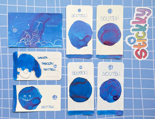 Sailor Shikiori Souten Fountain Pen Ink Sample