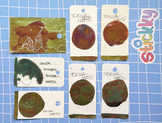 Sailor Shikiori Tokiwa-matsu Fountain Pen Ink Sample