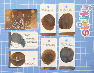 Sailor Shikiori Tsurubami Fountain Pen Ink Sample