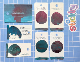 Sailor Shikiori Yamadori Fountain Pen Ink Sample