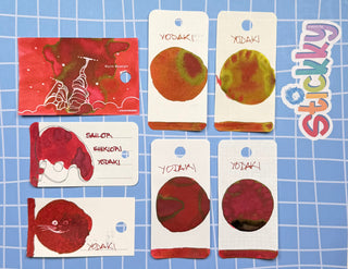 Sailor Shikiori Yodaki Fountain Pen Ink Sample