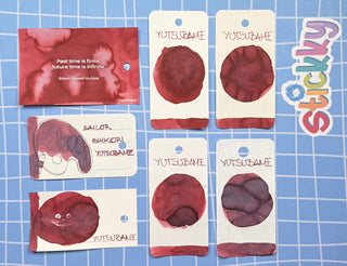 Sailor Shikiori Yutsubame Fountain Pen Ink Sample