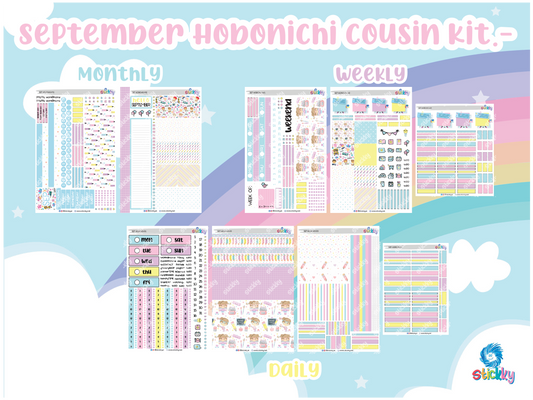 Stickky Monthly Subscription – Hobonichi Cousin (A5) ✨