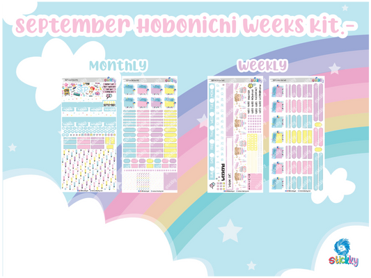 Stickky Monthly Subscription – Hobonichi Weeks✨