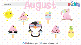 Cute August Savings Challenge