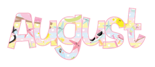 Cute August Savings Challenge