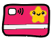 Credit Card Tiny Icon — Rainbow Kawaii Planner Stickers | Stickky