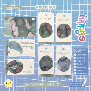 Troublemaker Petrichor Fountain Pen Ink Sample
