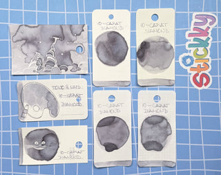 Tono & Lims 10-Carat Diamond Fountain Pen Ink Sample