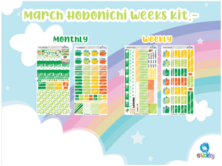 March Stickky Planner Kit ✨