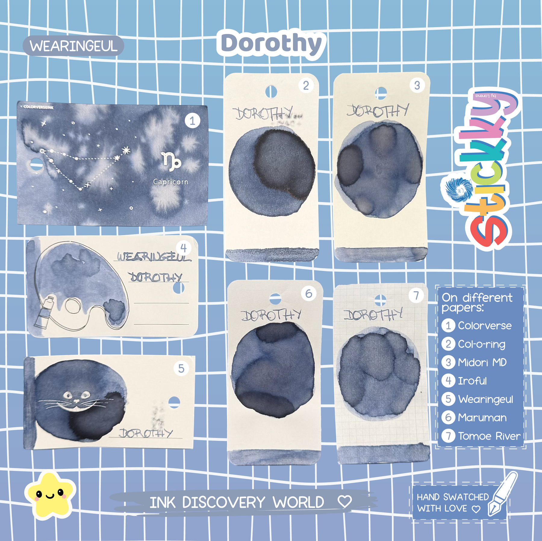 Wearingeul Dorothy Fountain Pen Ink
