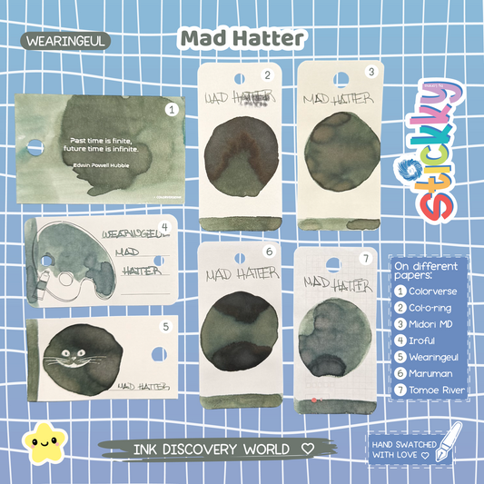Wearingeul Mad Hatter Fountain Pen Ink Sample