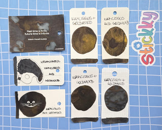 Wearingeul Narcissus and Goldmund Fountain Pen Ink Sample