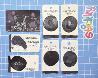 Wearingeul The Black Tulip Fountain Pen Ink Sample