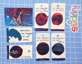 Wearingeul The Phantom of the Opera Fountain Pen Ink Sample