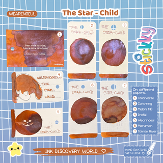 Wearingeul The Star-Child Fountain Pen Ink Sample
