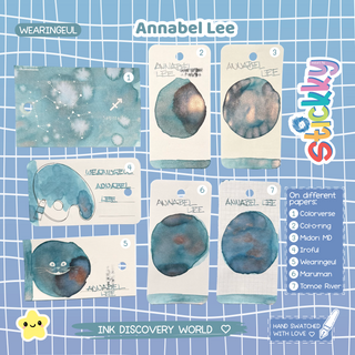 Wearingeul Annabel Lee Fountain Pen Ink Sample