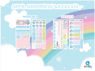 April Stickky Planner Kit ✨