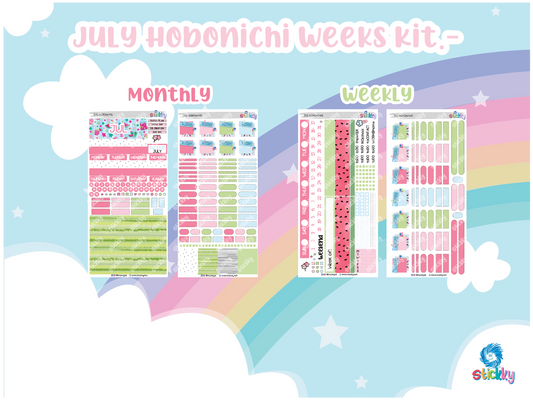 Stickky Monthly Subscription – Hobonichi Weeks✨