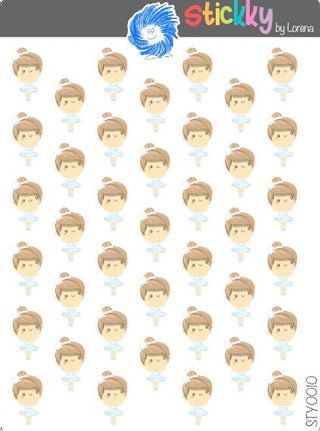 Ballet Stickers Sheet
