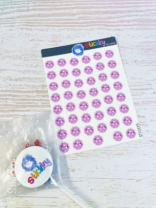 Pickleball Stickers Sheet