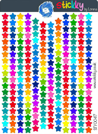 Little Star Bullets Planner Stickers Sheet.-