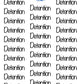 Detention Script Planner Transparent Stickers Sheet
