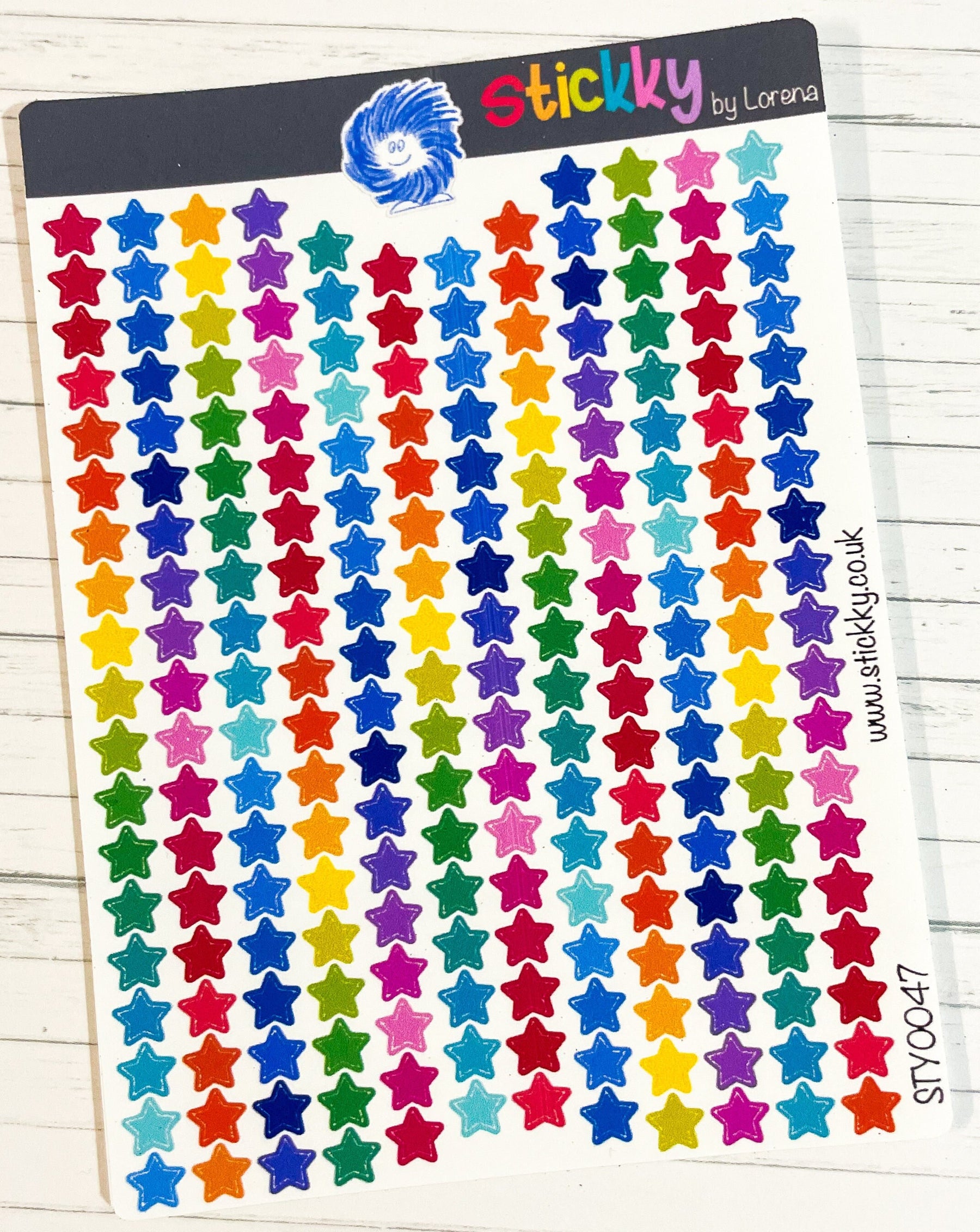 Little Star Bullets Planner Stickers Sheet.-
