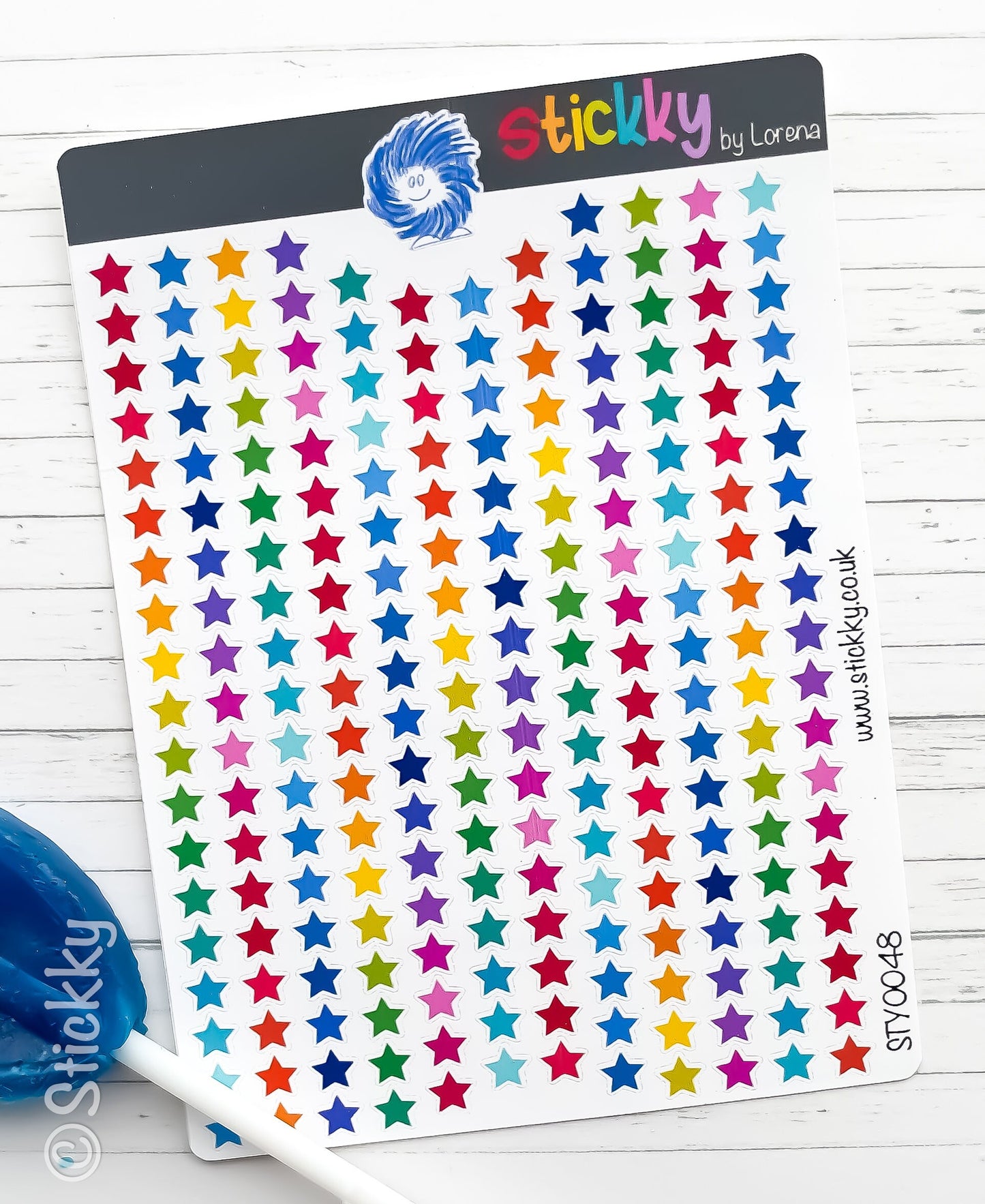 Little Star Bullets Planner Stickers Sheet.-