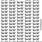 CUSTOM Words functional planner stickers - Mini Scripts 1.-