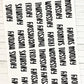 Days of the Week Script Planner Stickers Sheet