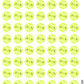 Tennis Ball Stickers Sheet