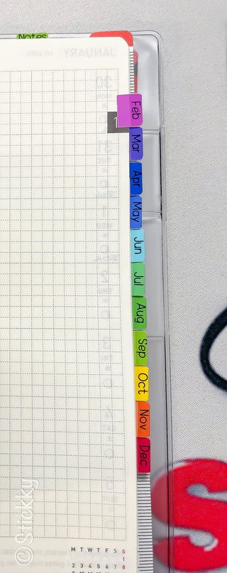 Cute Hobonichi Index Tabs.-