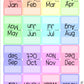 Cute Hobonichi Index Tabs.-