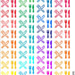 Silverware Stickers Sheet.-