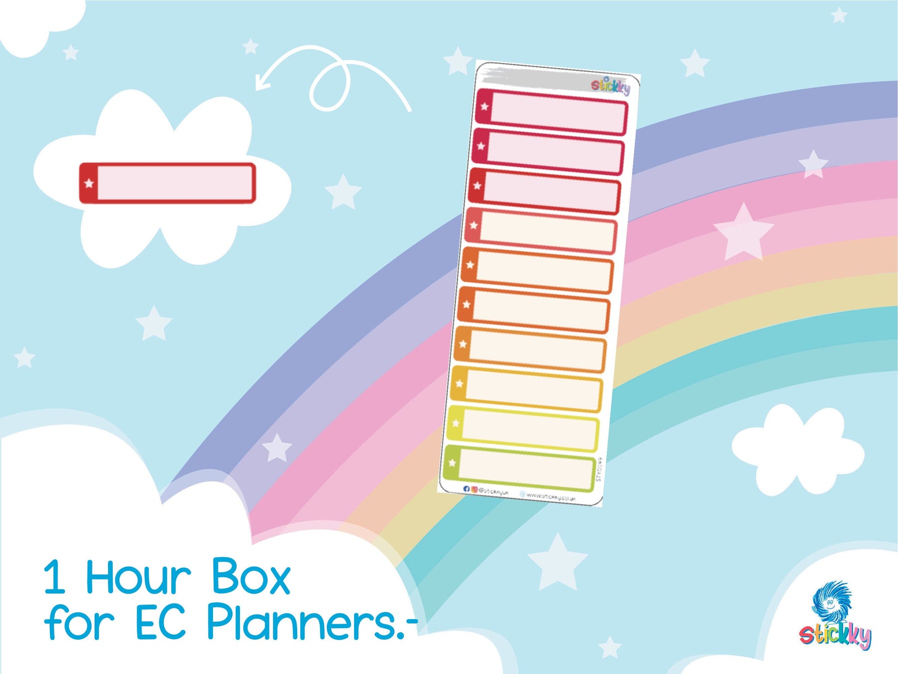 1 Hour Appointment Boxes.-