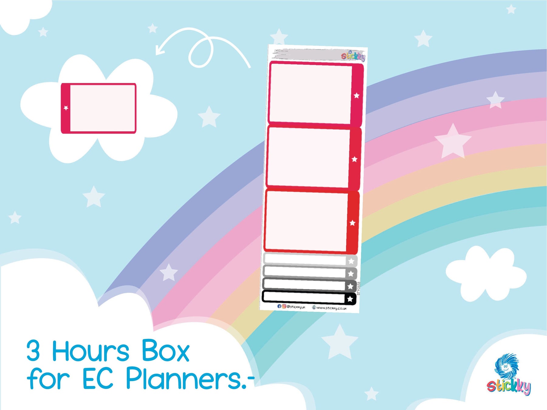 3 Hour Appointment Boxes.-