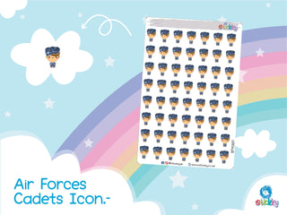 RAF Cadets Stickers Sheet.-