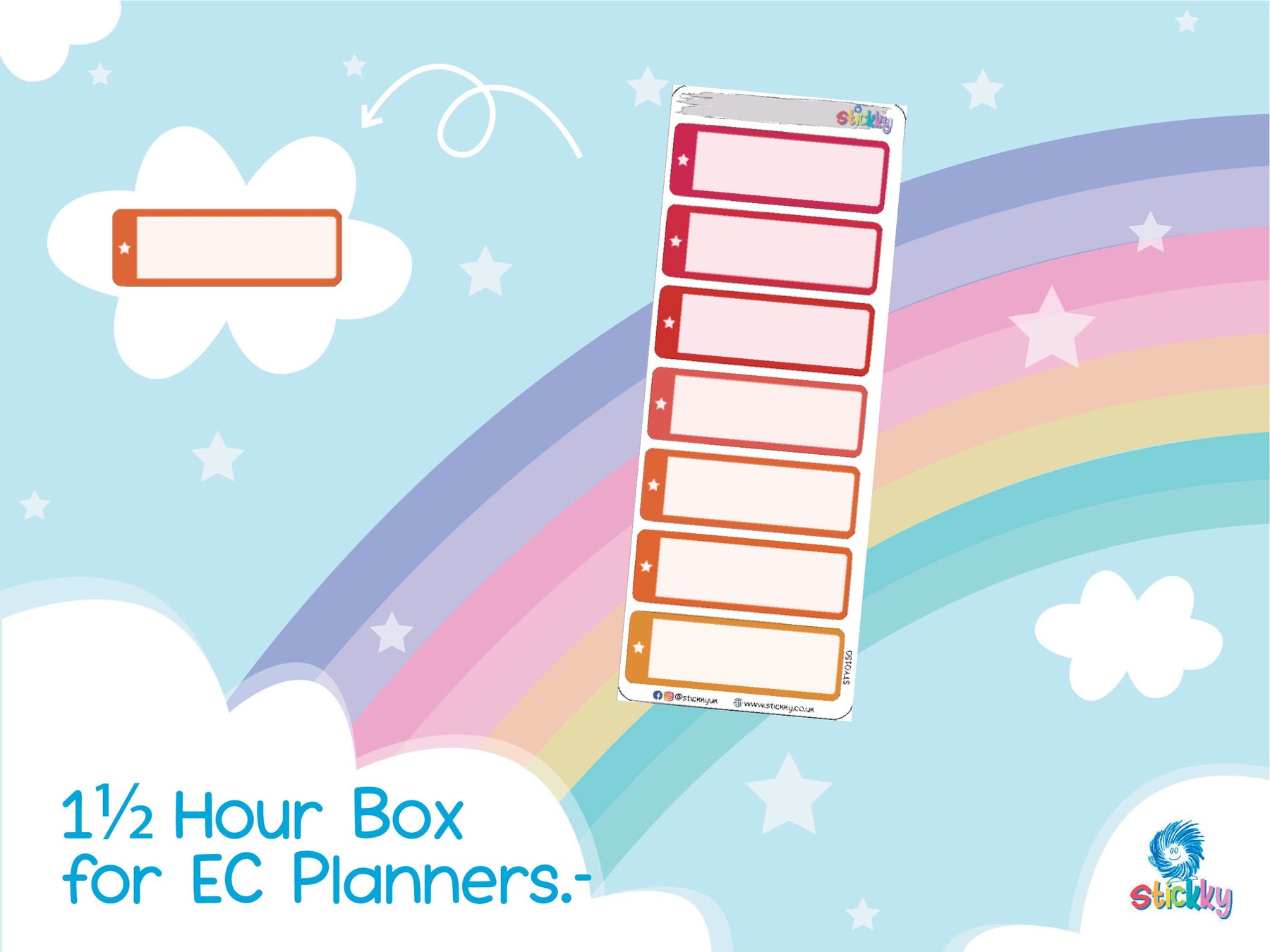 1 1/2 Hour Appointment Boxes.-