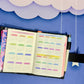 Cute 2025 Year View Hobonichi, Monthly Headers, Year At A Glance, Hobo Yearly Overlay Stickers - 2024-2025-2026 Calendar Stickers.-