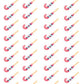 Hockey Stick Icon Stickers Sheet