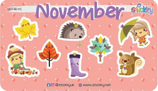 Cute November Savings Challenge