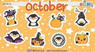 Cute October Savings Challenge