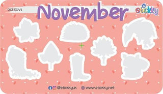 Cute November Savings Challenge