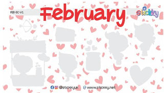 Cute February Savings Challenge